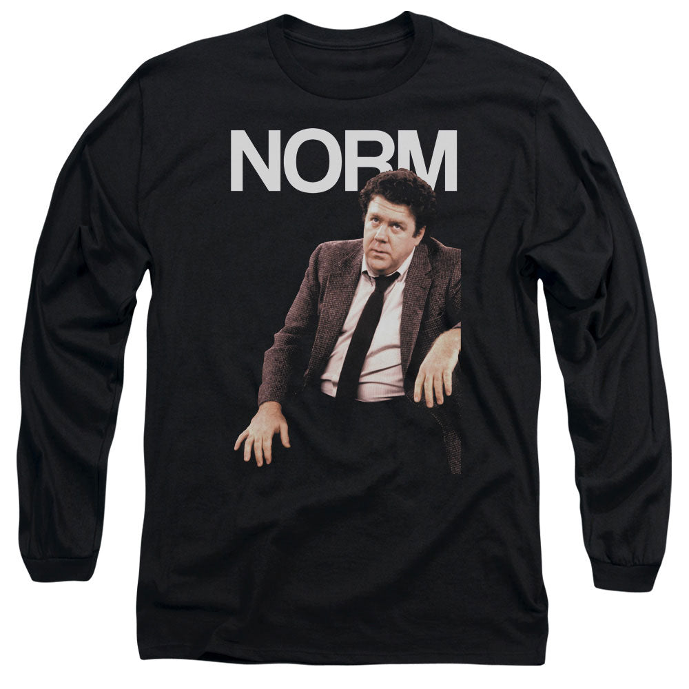 CHEERS NORM - L/S ADULT 18/1 - BLACK T-Shirt