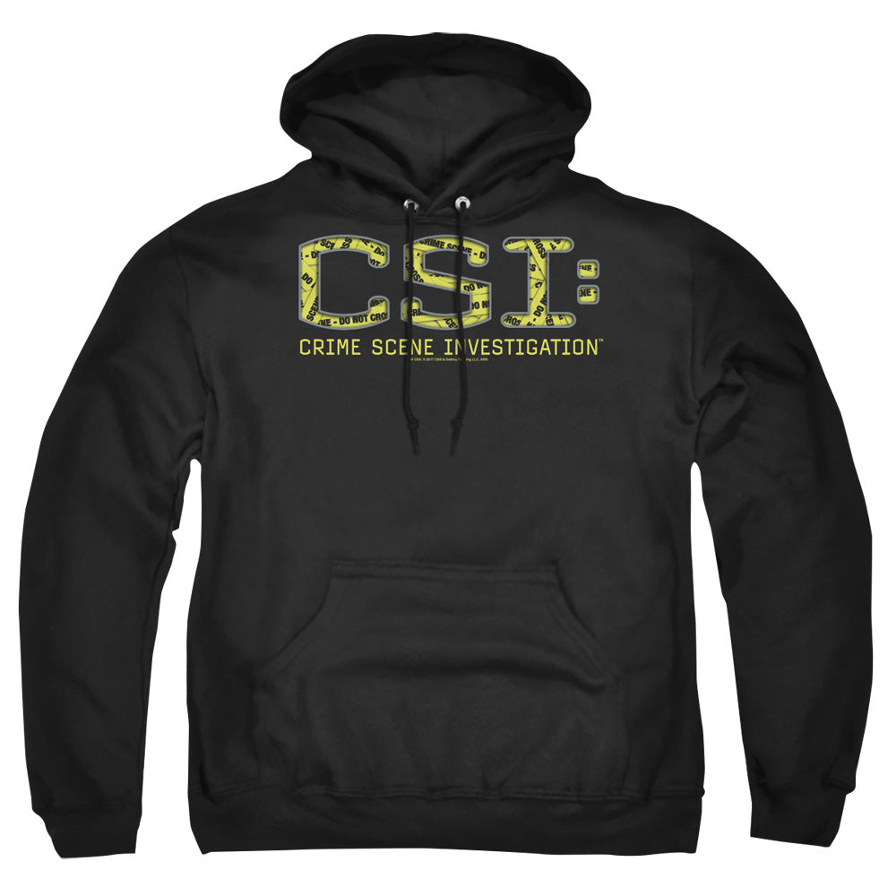 Csi - Collage Logo - Adult Pull-over Hoodie - Black