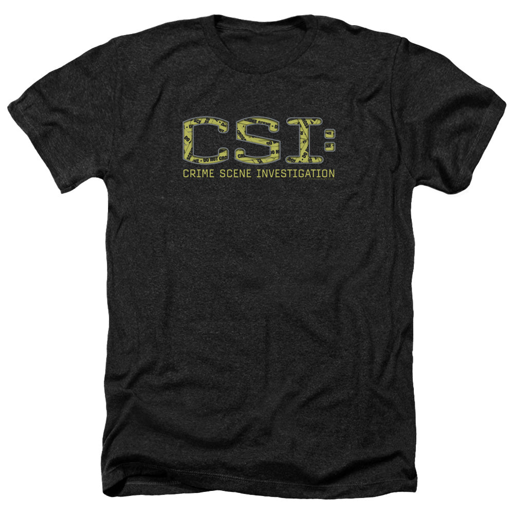 Csi - Collage Logo - Adult Heather-black