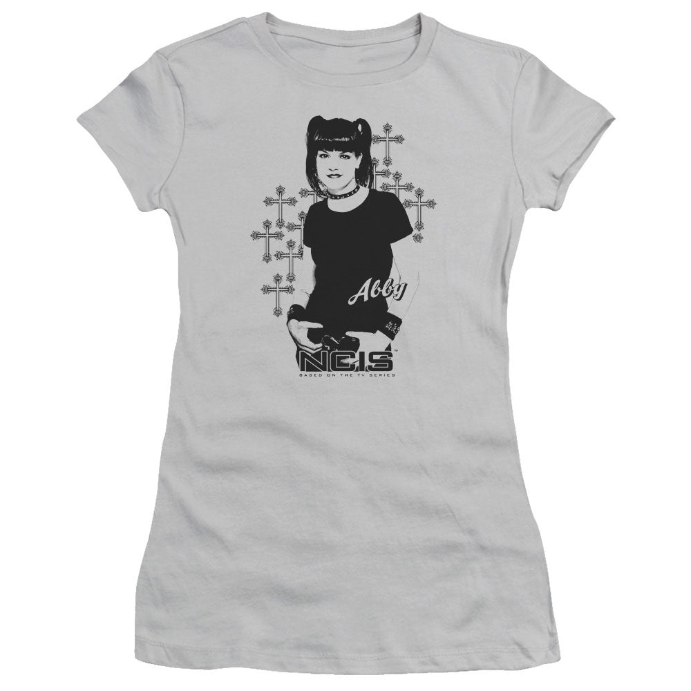 Ncis - Abby Sciuto - Short Sleeve Junior Sheer - Silver T-shirt