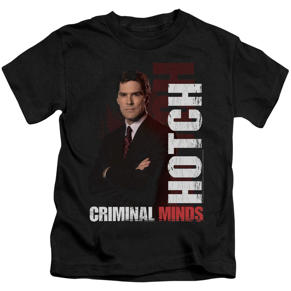 CRIMINAL MINDS HOTCH - S/S JUVENILE 18/1 - BLACK - T-Shirt