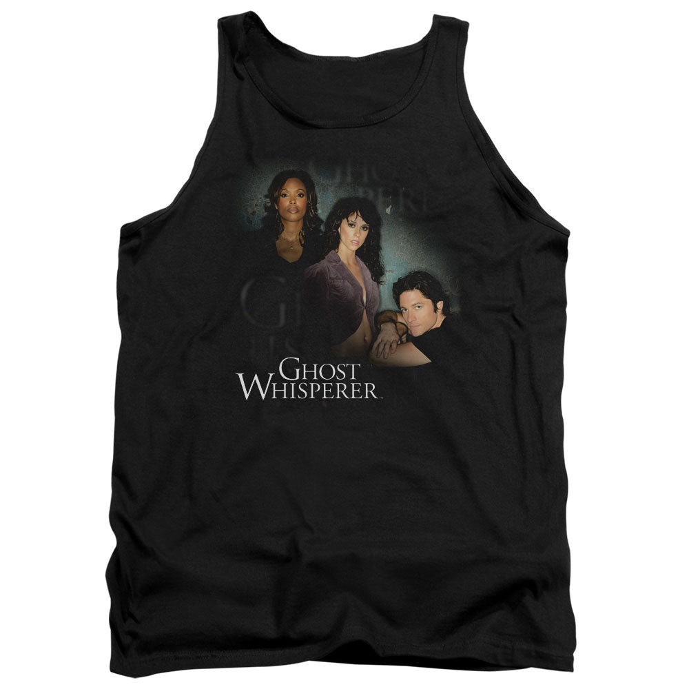 Ghost Whisperer - Diagonal Cast - Adult Tank - Black