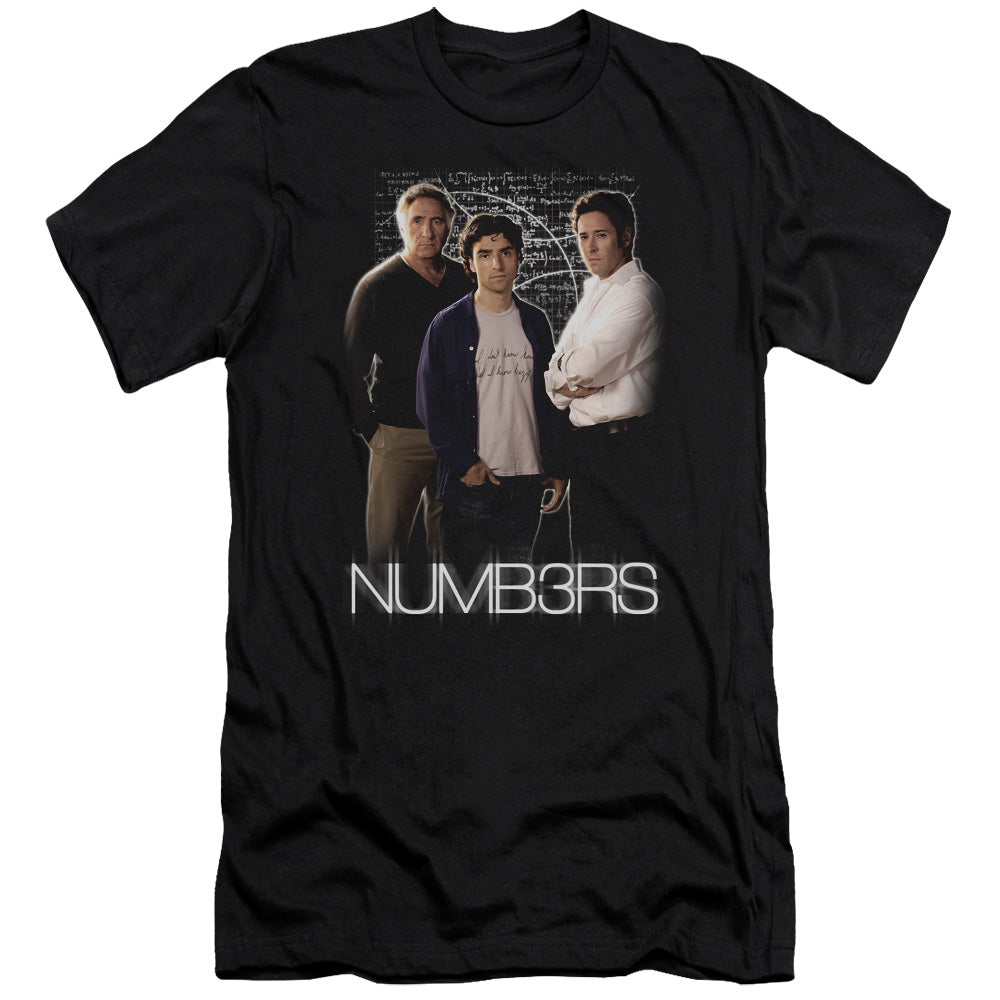 Numbers - Equations-premuim Canvas Adult Slim Fit 30/1 - Black