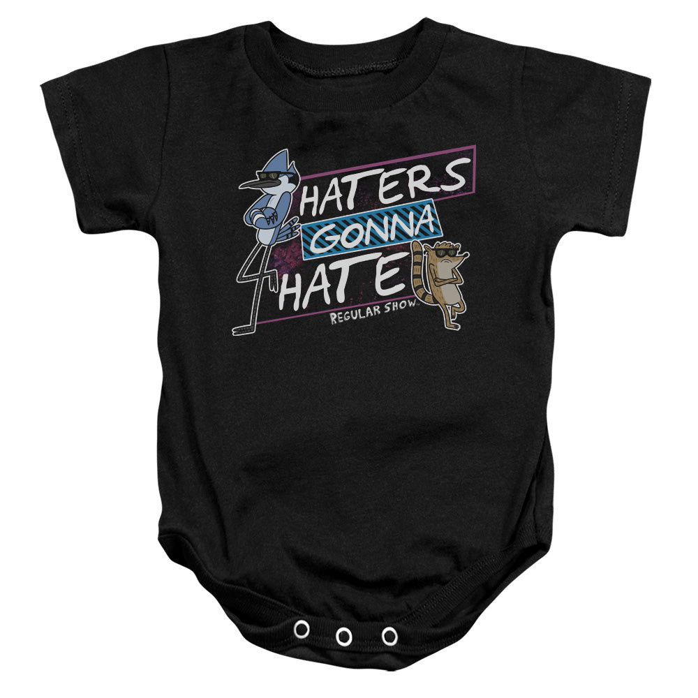 Regular Show - Haters Gonna Hate-infant Snapsuit - Black