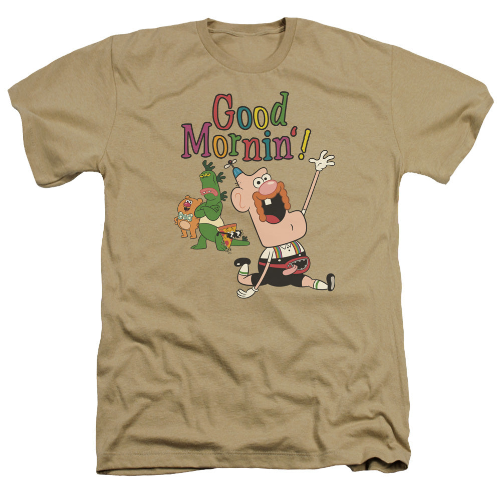 Uncle Grandpa - Good Mornin - Adult Heather - Sand