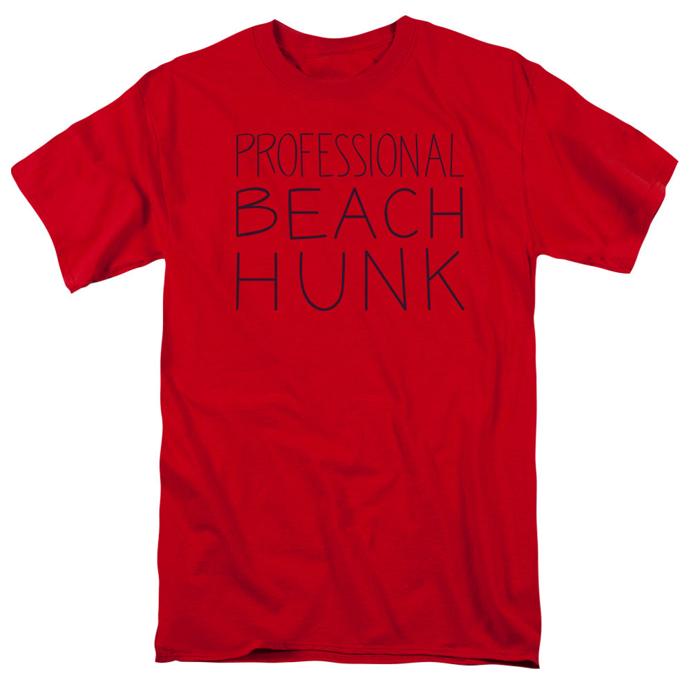 Steven Universe - Beach Hunk - Short Sleeve Adult 18/1 - Red T-shirt