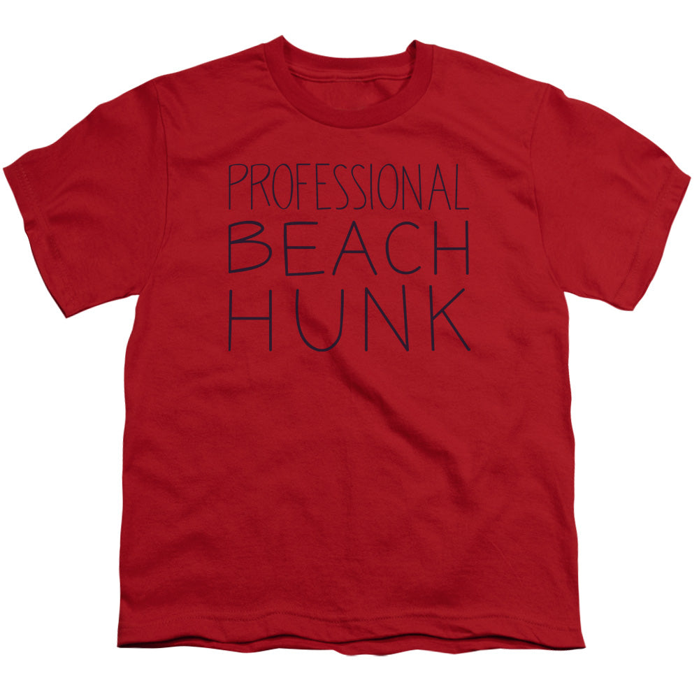 Steven Universe - Beach Hunk - Short Sleeve Youth 18/1 - Red T-shirt