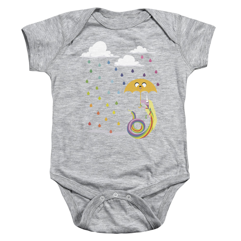 Adventure Time - Lady In The Rain-infant Snapsuit - Athletic Heather