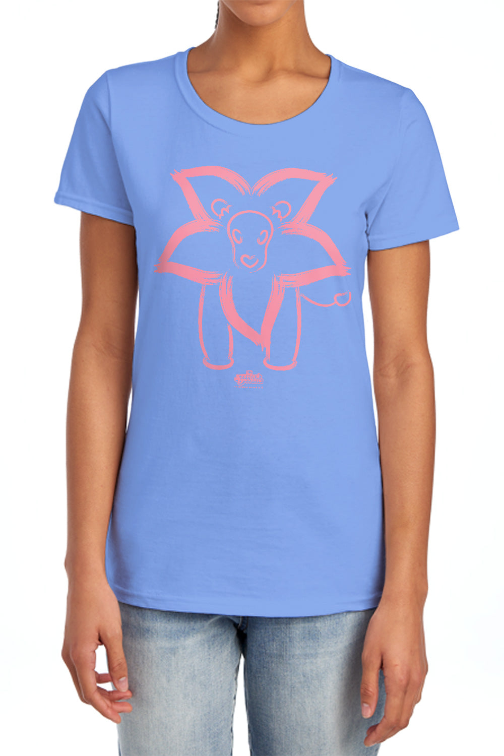 Steven Universe - Lion - Short Sleeve Womens Tee - Charcoal T-shirt