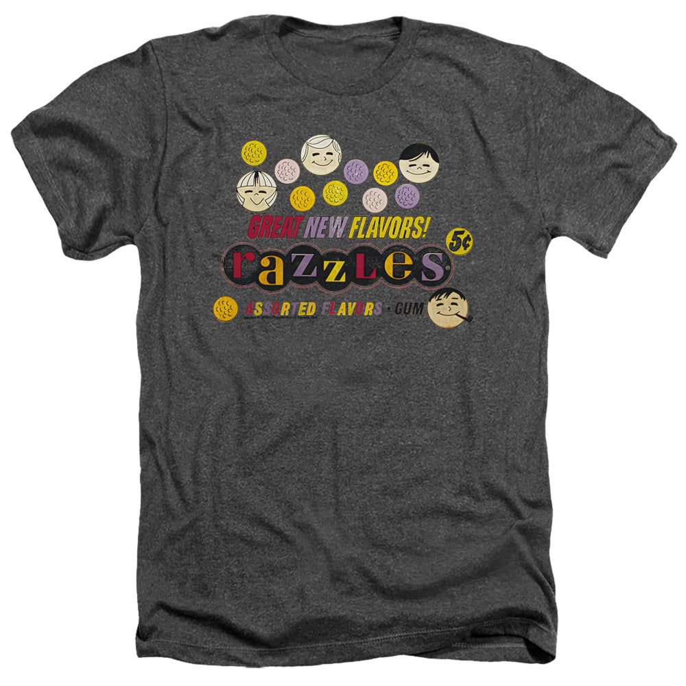 Dubble Bubble - Razzles Retro Box - Adult Heather - Charcoal