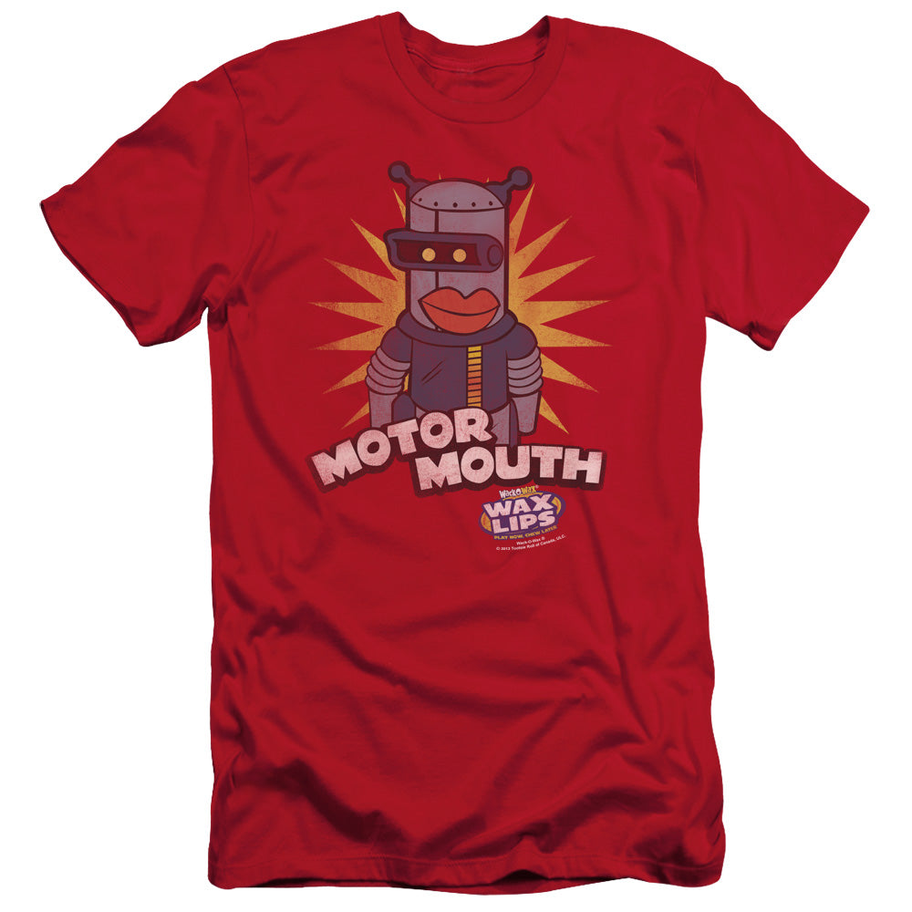 Dubble Bubble - Motor Mouth - Short Sleeve Adult 30/1 - Red T-shirt