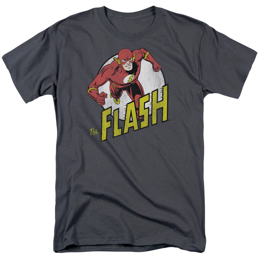 DC FLASH RUN FLASH RUN - S/S ADULT 18/1 - CHARCOAL T-Shirt