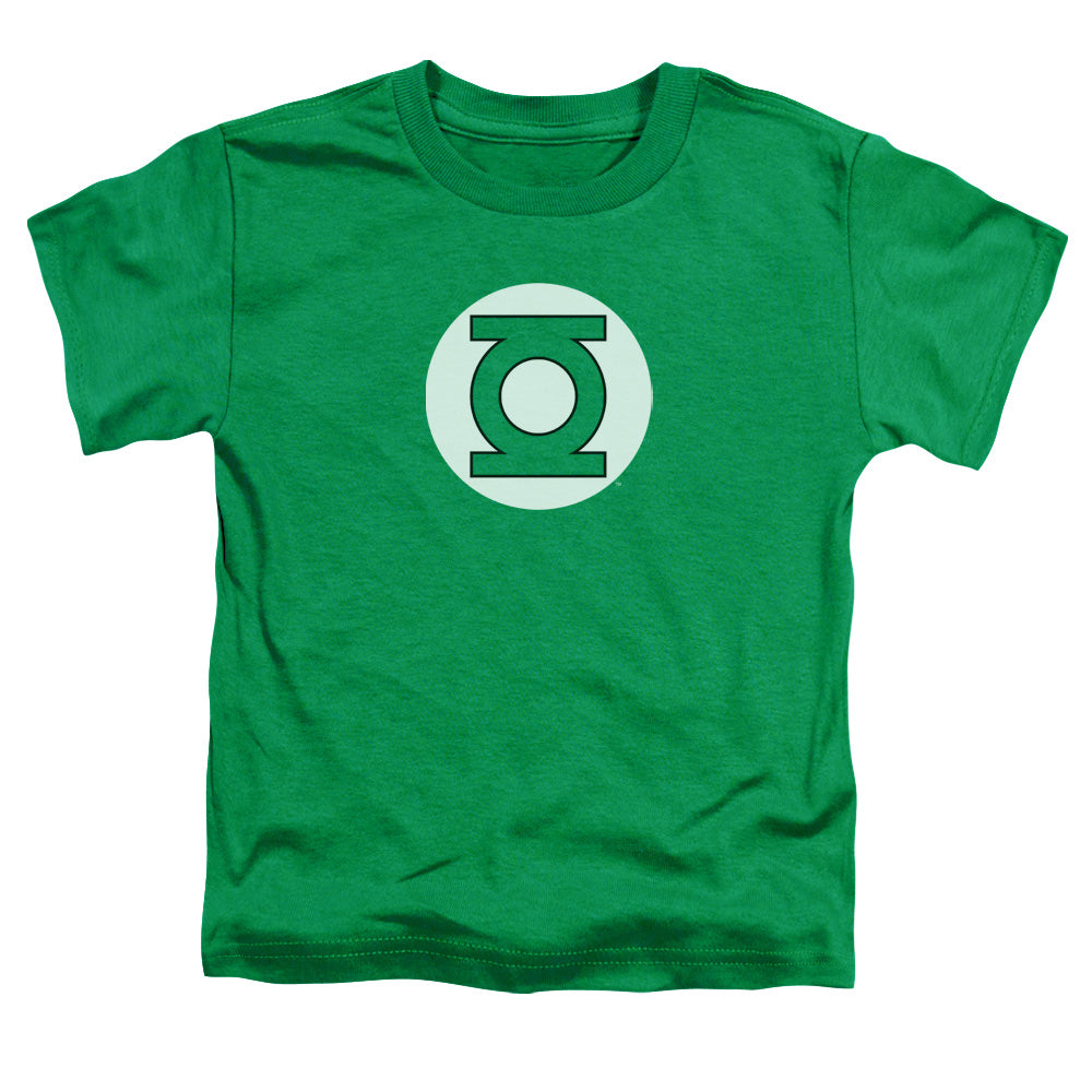 Dc - Green Lantern Logo - Short Sleeve Toddler Tee - Kelly Green T-shirt