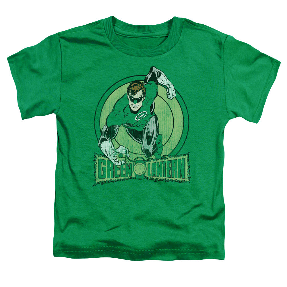 Dc - Green Lantern - Short Sleeve Toddler Tee - Kelly Green T-shirt