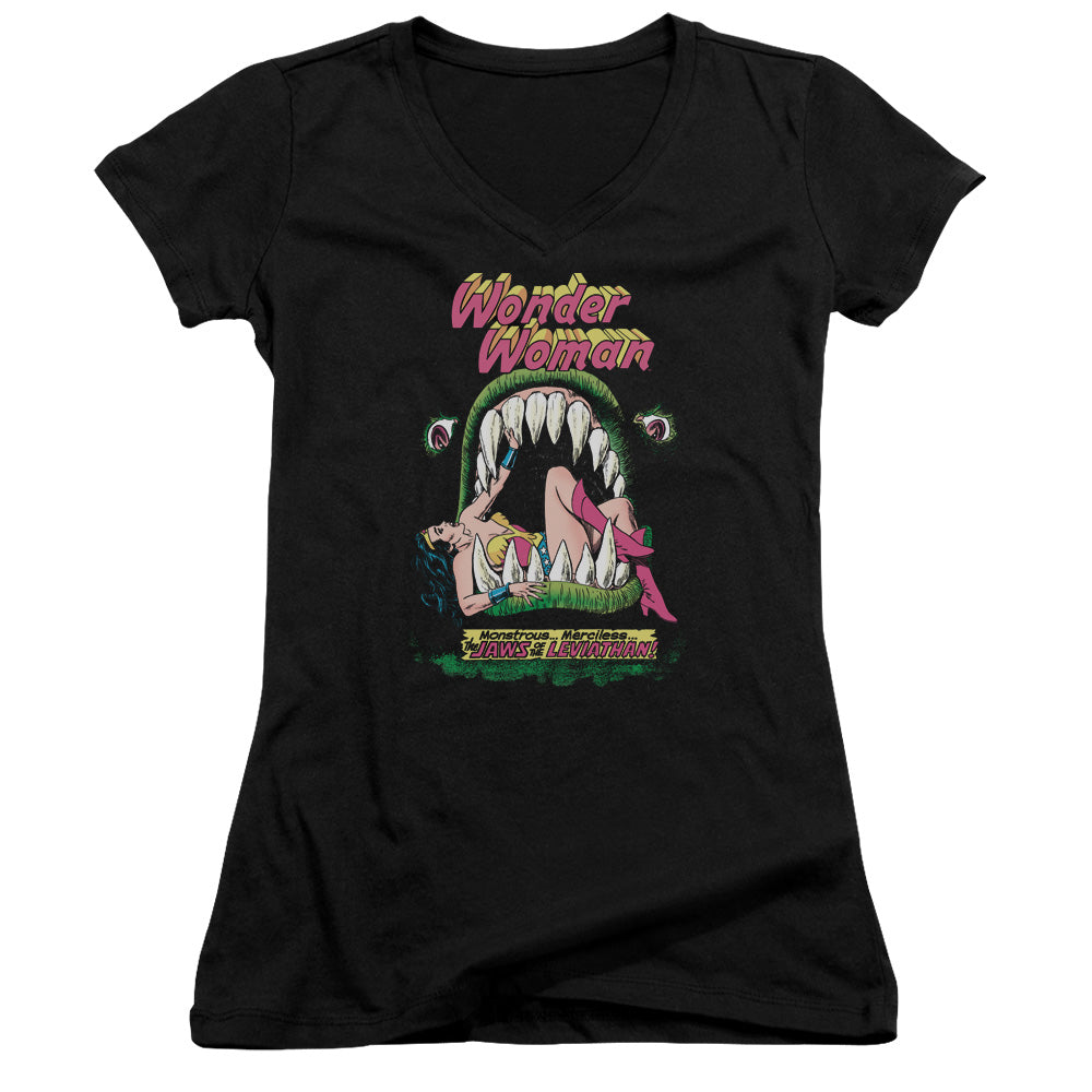 Dc - Jaws - Junior V-neck - Black