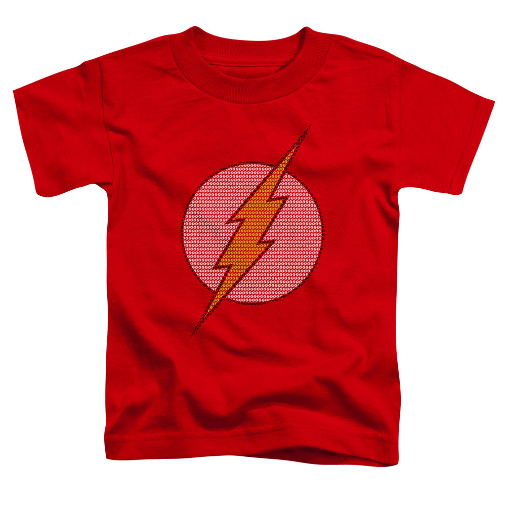 DC FLASH FLASH LITTLE LOGOS - S/S TODDLER TEE - RED - T-Shirt