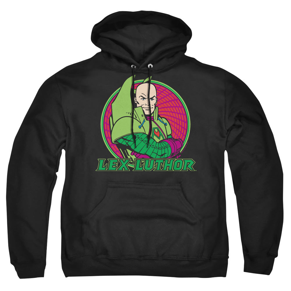 Dc - Lex Luthor - Adult Pull-over Hoodie - Black