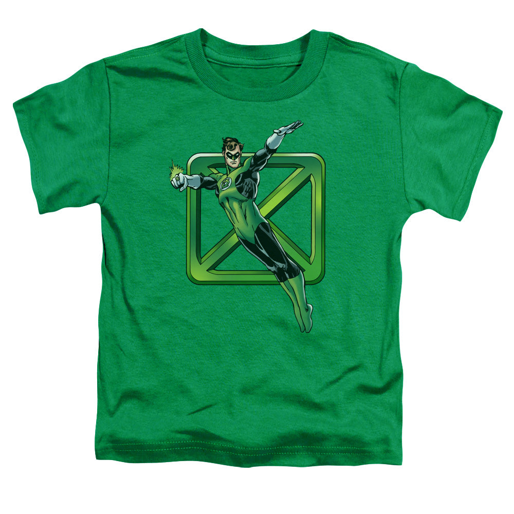 Dco - Green Cross - Short Sleeve Toddler Tee - Kelly Green T-shirt