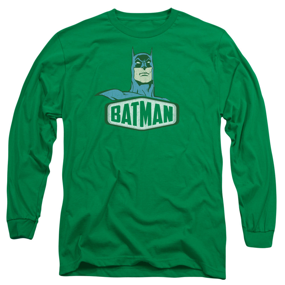 DCO BATMAN SIGN - L/S ADULT 18/1 - KELLY GREEN T-Shirt