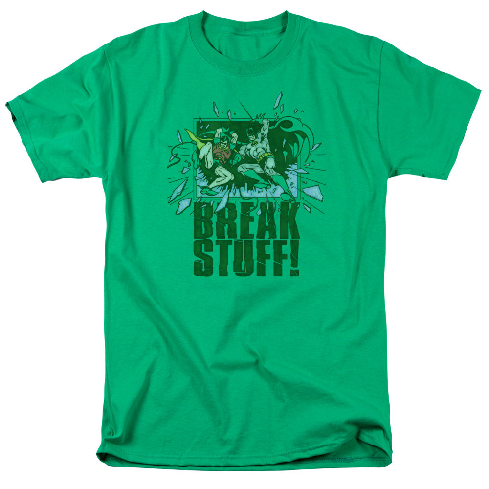 Dc - Break Stuff - Short Sleeve Adult 18/1 - Kelly Green T-shirt