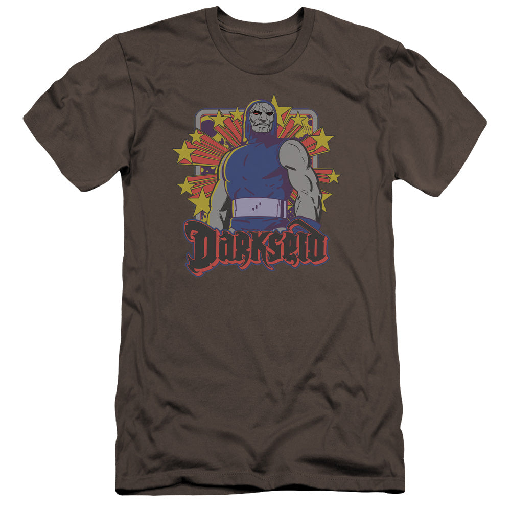 Dc - Darkseid Stars-premuim Canvas Adult Slim Fit 30/1 - Charcoal