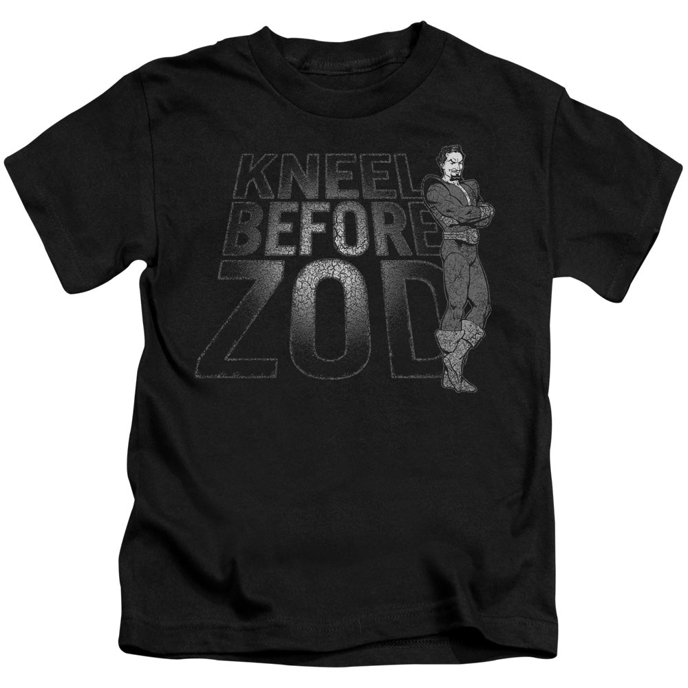 DC KNEEL ZOD - S/S JUVENILE 18/1 - BLACK - T-Shirt