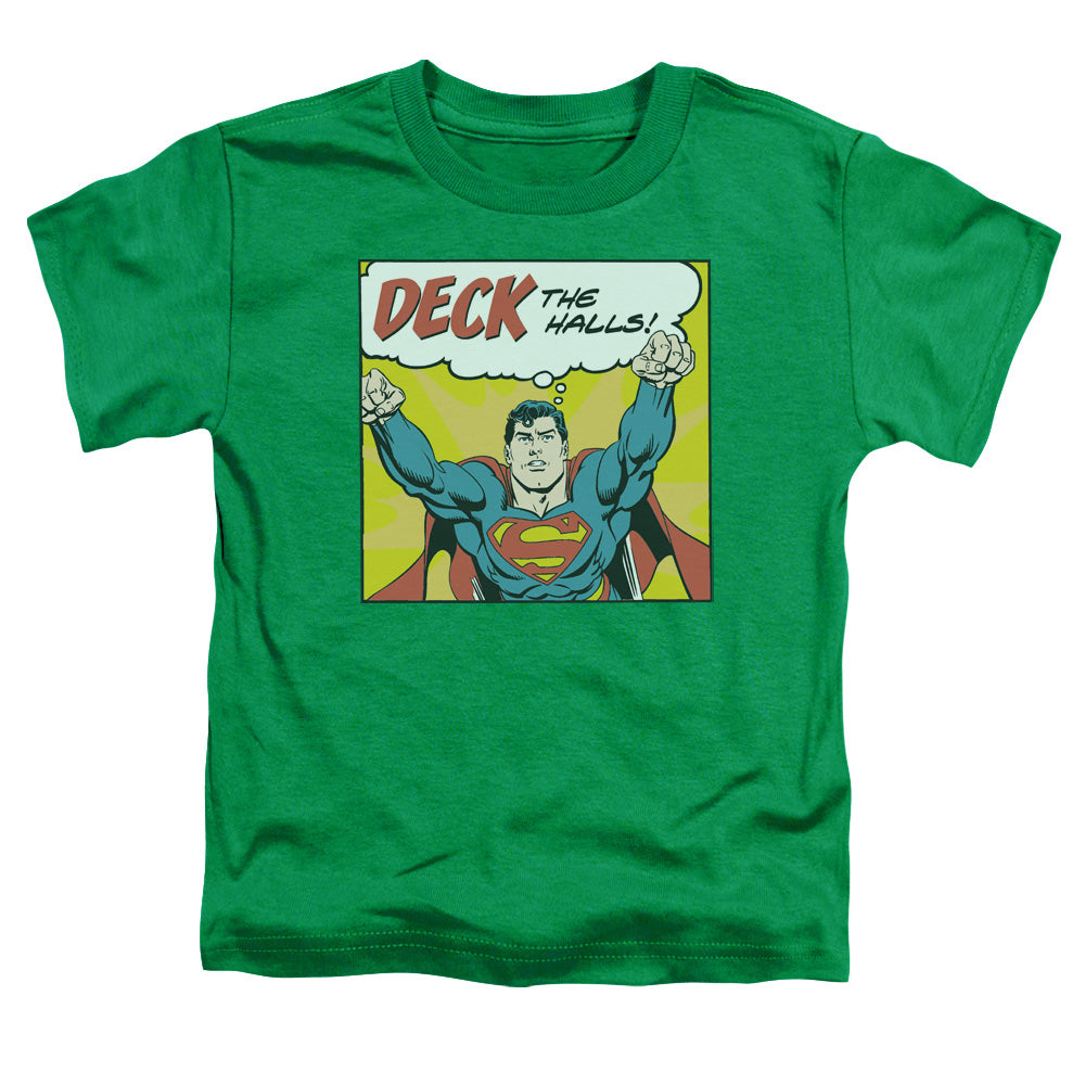 DC DECK THE HALLS - S/S TODDLER TEE - KELLY GREEN - T-Shirt