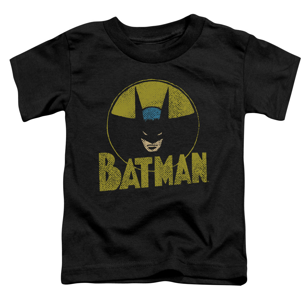 Dc - Circle Bat - Short Sleeve Toddler Tee - Black T-shirt