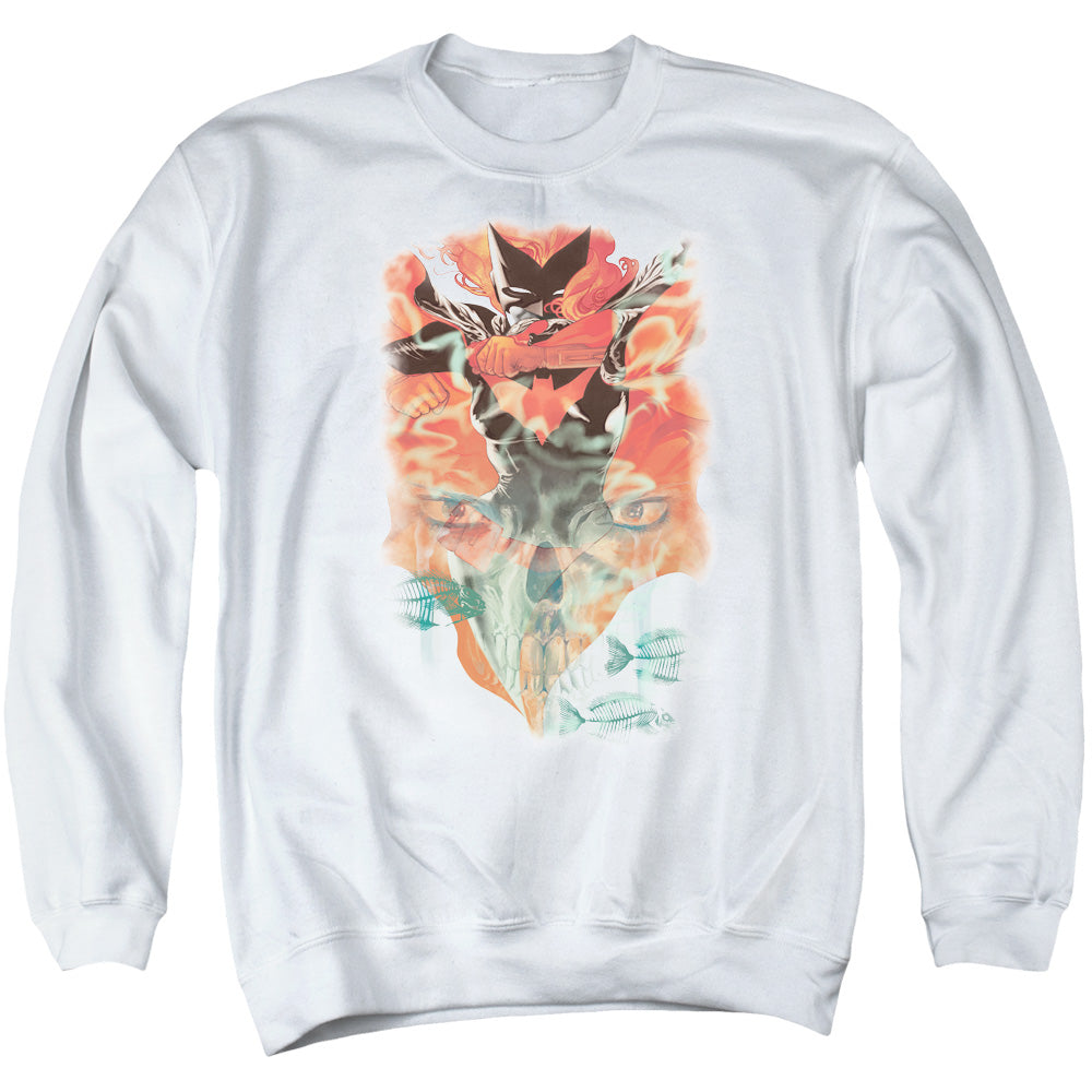 Batman - Batwoman #1 - Adult Crewneck Sweatshirt - White