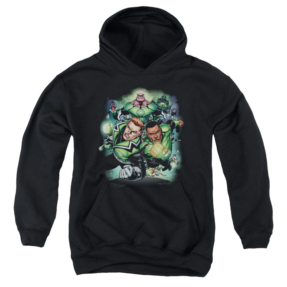 Green Lantern - Corps #1 - Youth Pull-over Hoodie - Black