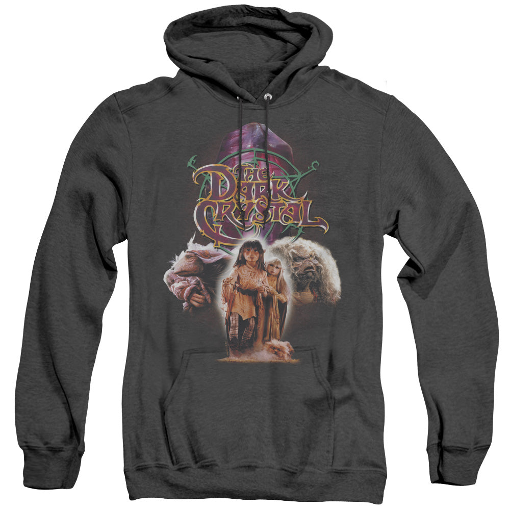 Dark Crystal - The Good Guys - Adult Heather Hoodie - Black