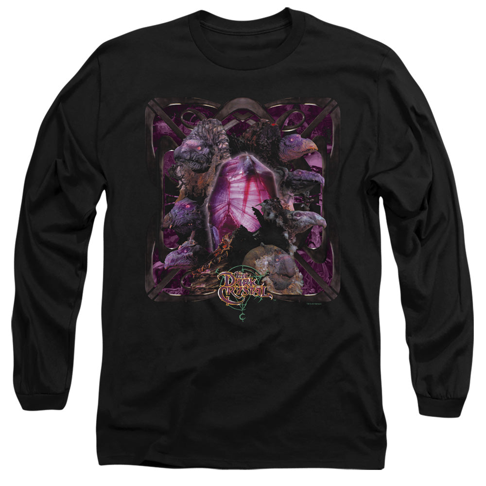 Dark Crystal - Lust For Power - Long Sleeve Adult 18/1 - Black T-shirt