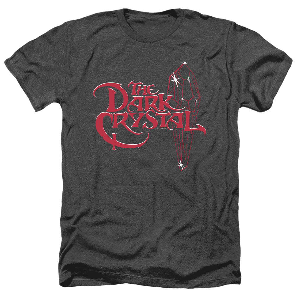 Dark Crystal - Bright Logo - Adult Heather-black