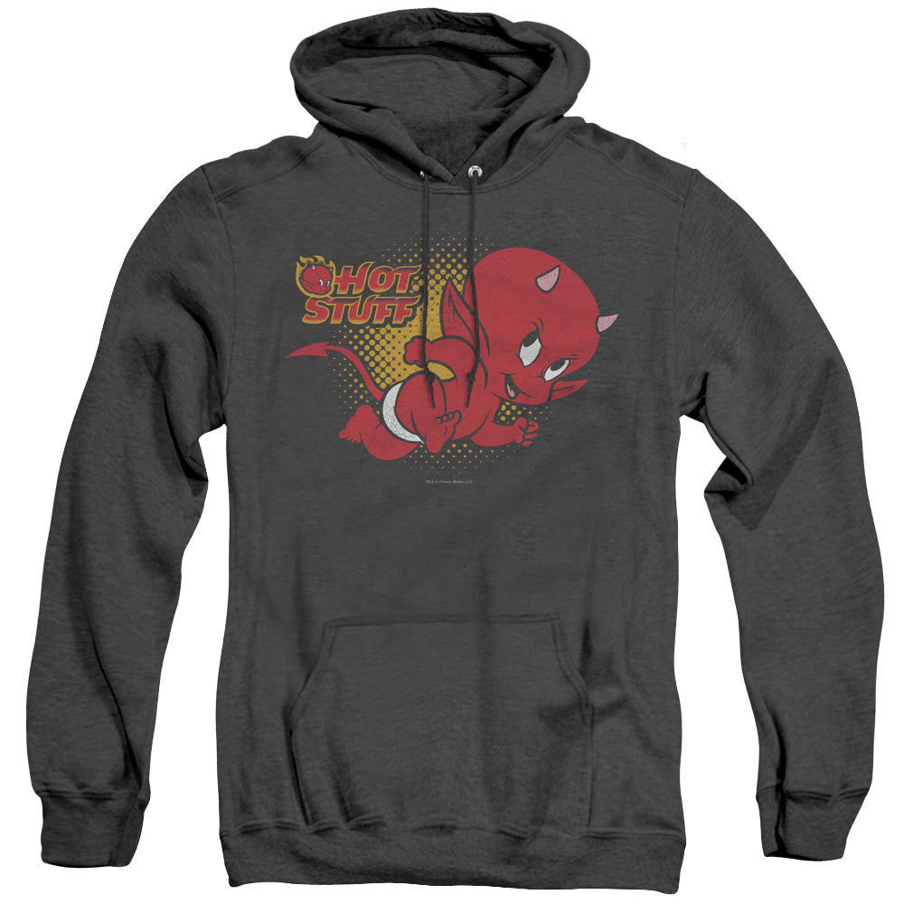 Hot Stuff - Little Devil - Adult Heather Hoodie - Black