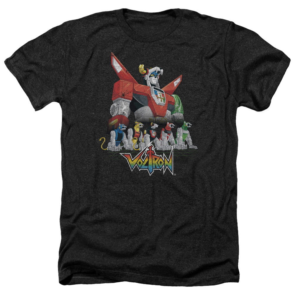 Voltron - Lions - Adult Heather-black