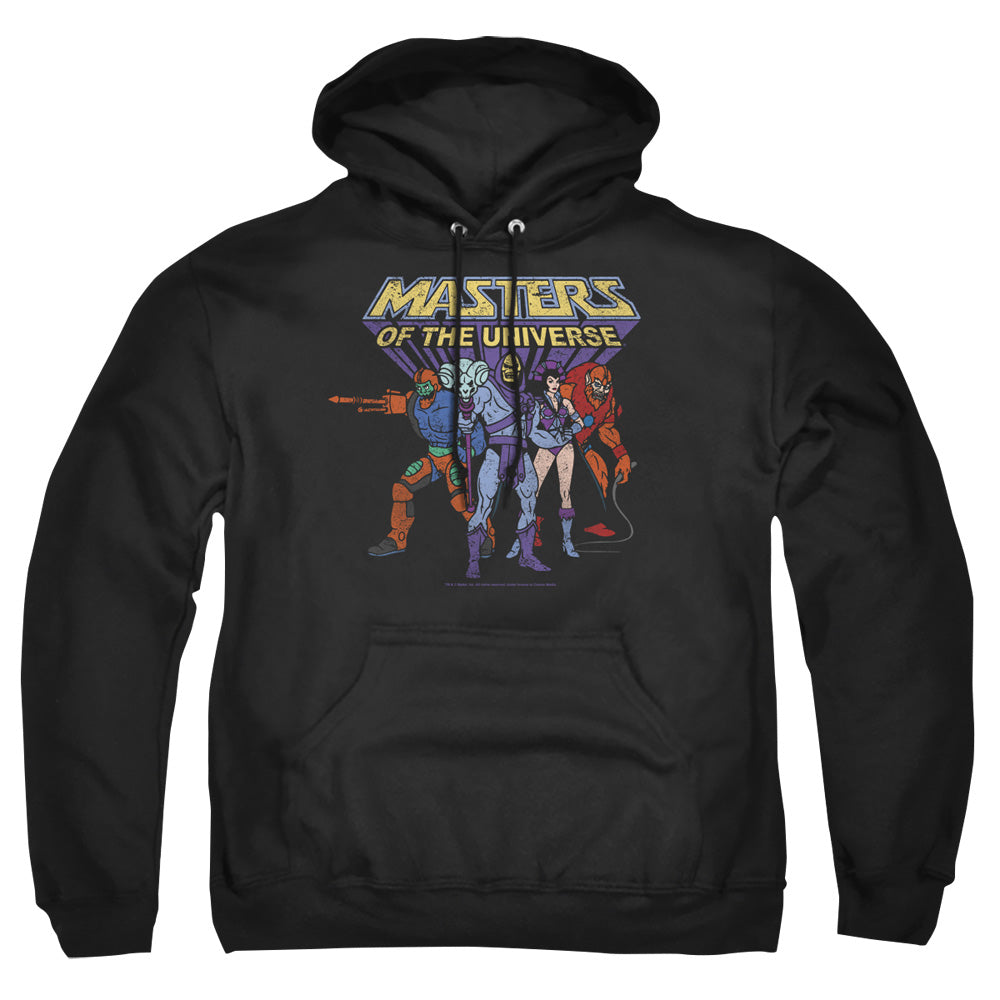 Masters Of The Universe - Team Of Villains - Adult Pull-over Hoodie - Black