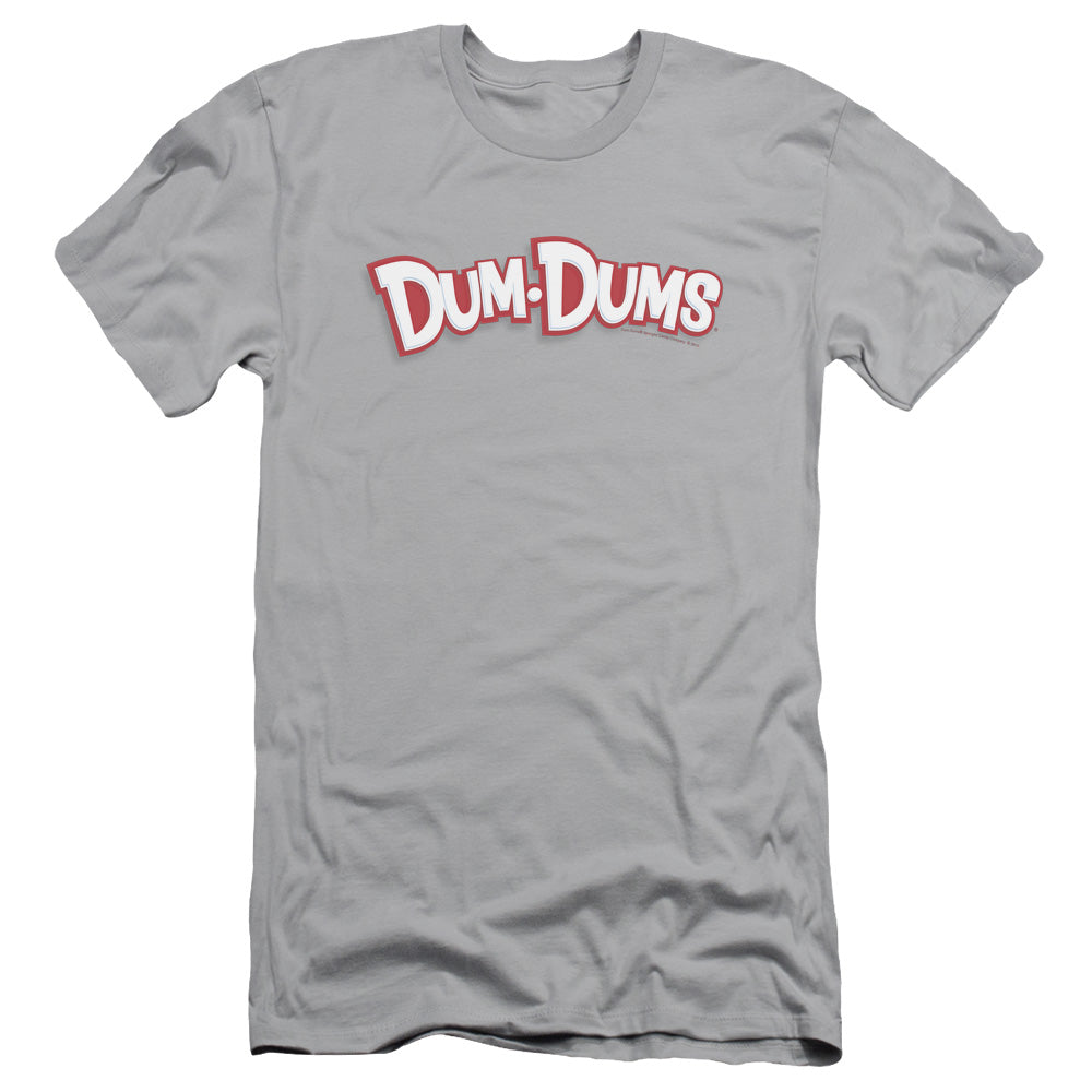 Dum Dums - Logo - Short Sleeve Adult 30/1 - Silver T-shirt