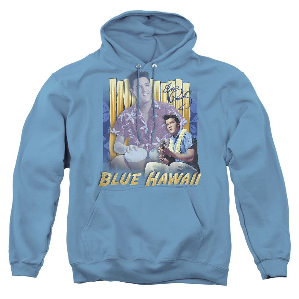 Elvis Presley - Blue Hawaii - Adult Pull-over Hoodie - Carolina Blue