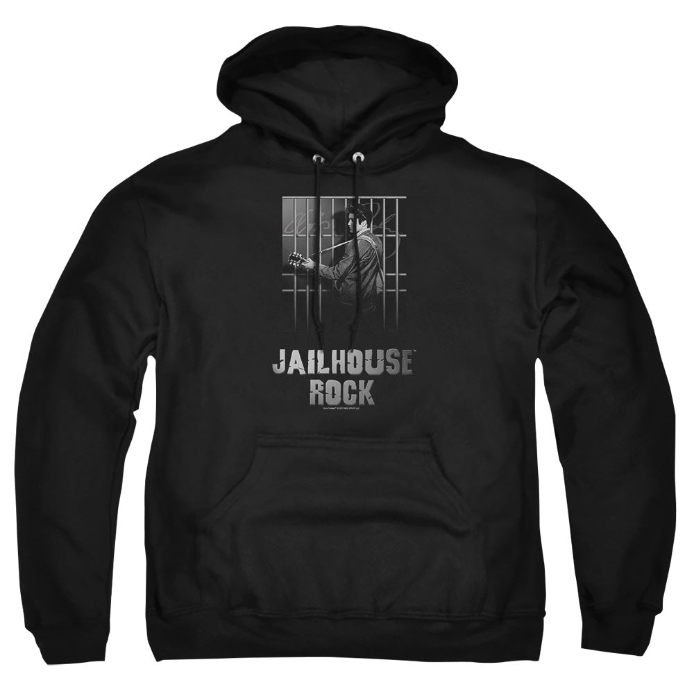 Elvis Presley - Jailhouse Rock - Adult Pull-over Hoodie - Black