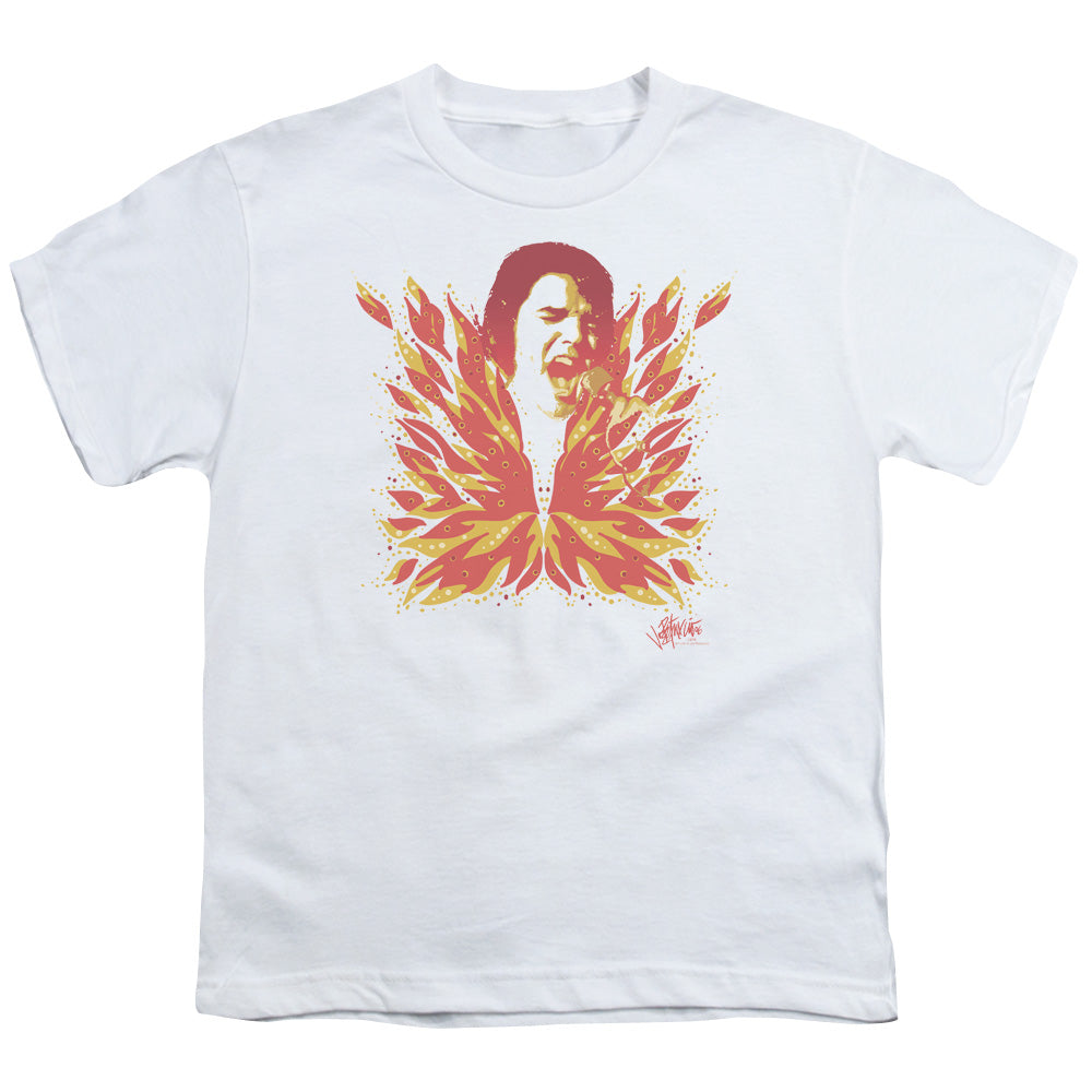 ELVIS PRESLEY HIS LATEST FLAME - S/S YOUTH 18/1 - WHITE T-Shirt