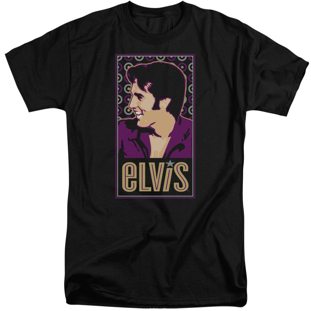 Elvis Presley - Elvis Is - Short Sleeve Adult Tall - Black T-shirt