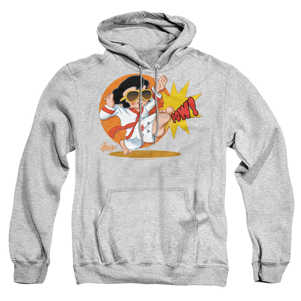 Elvis Presley - Karate King - Adult Pull-over Hoodie - Athletic Heather