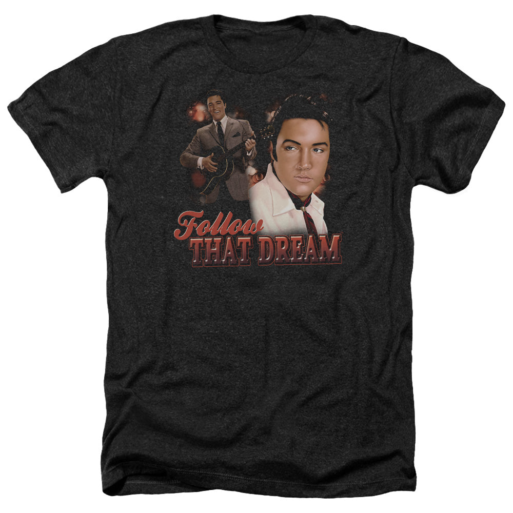 Elvis Presley - Follow That Dream - Adult Heather-black