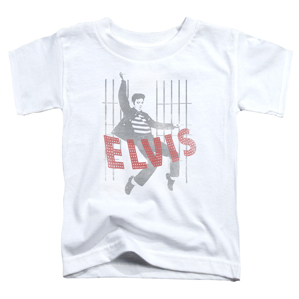 Elvis Presley - Iconic Pose - Short Sleeve Toddler Tee - White T-shirt