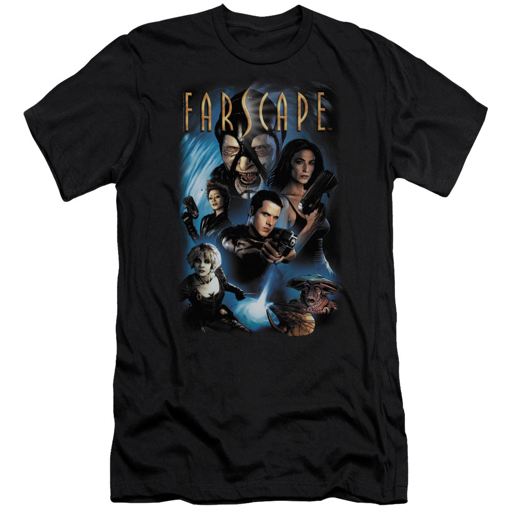 FARSCAPE COMIC COVER - S/S ADULT 30/1 - BLACK T-Shirt