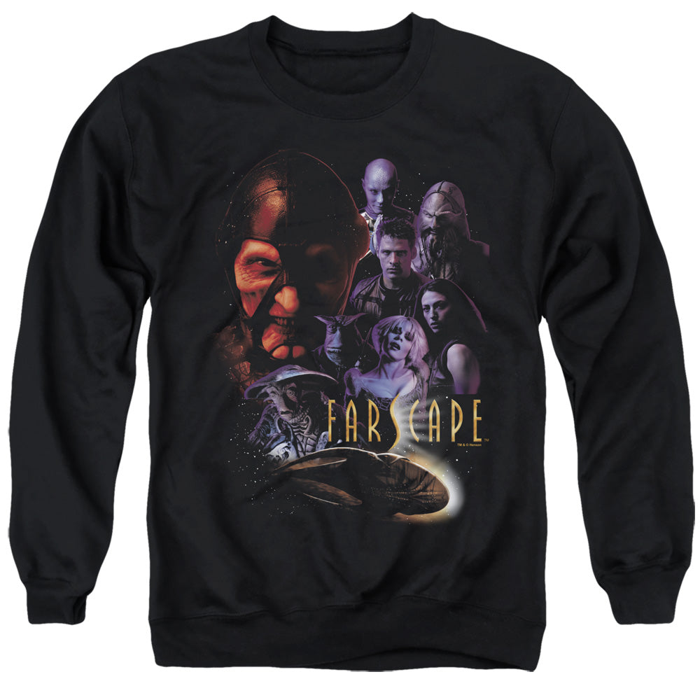 Farscape - Criminally Epic - Adult Crewneck Sweatshirt - Black