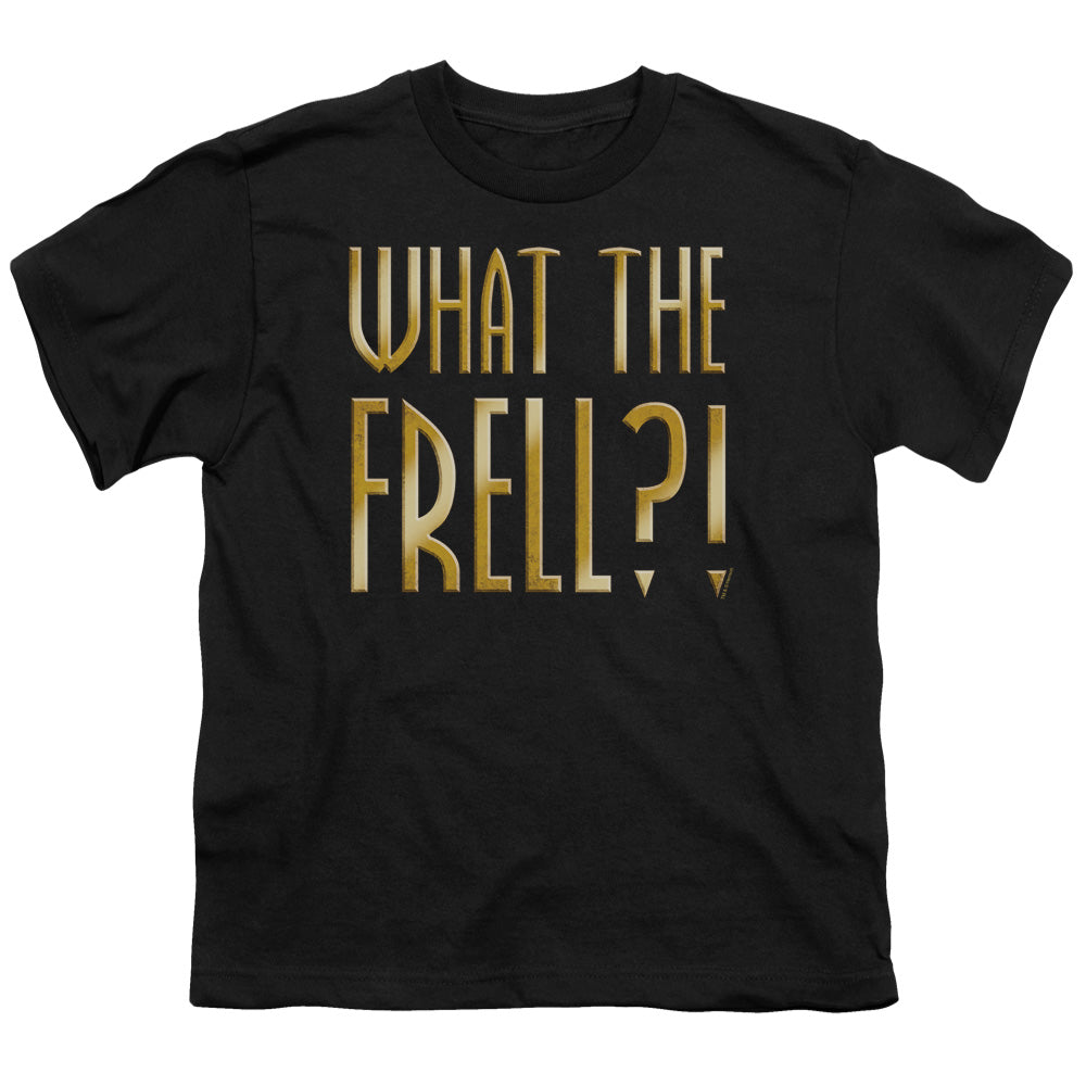 Farscape - What The Frell - Short Sleeve Youth 18/1 - Black T-shirt