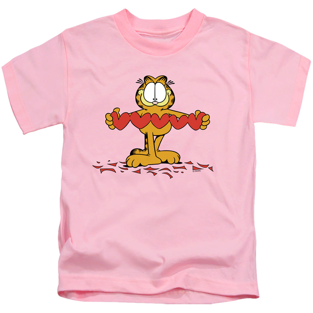 GARFIELD SWEETHEART - S/S JUVENILE 18/1 - PINK - T-Shirt