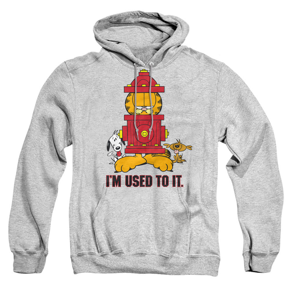 Garfield - I&#39;m Used To It - Adult Pull-over Hoodie - Athletic Heather