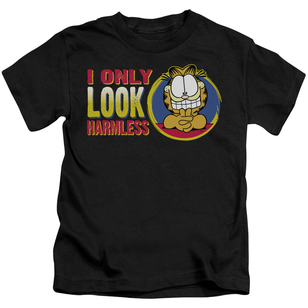 GARFIELD I ONLY LOOK HARMLESS - S/S JUVENILE 18/1 - BLACK - T-Shirt